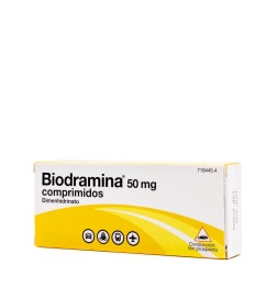 BIODRAMINA 50 MG 12 COMPRIMIDOS