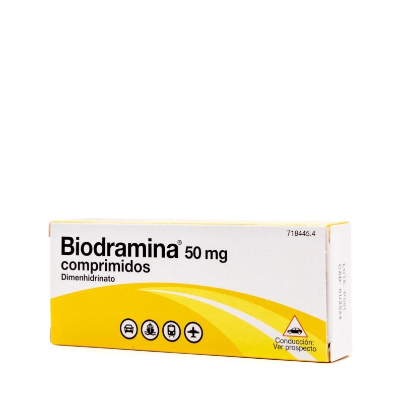 BIODRAMINA 50 MG 12 COMPRIMIDOS