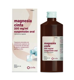 MAGNESIA CINFA 200 MGML SUSPENSION ORAL 300 G