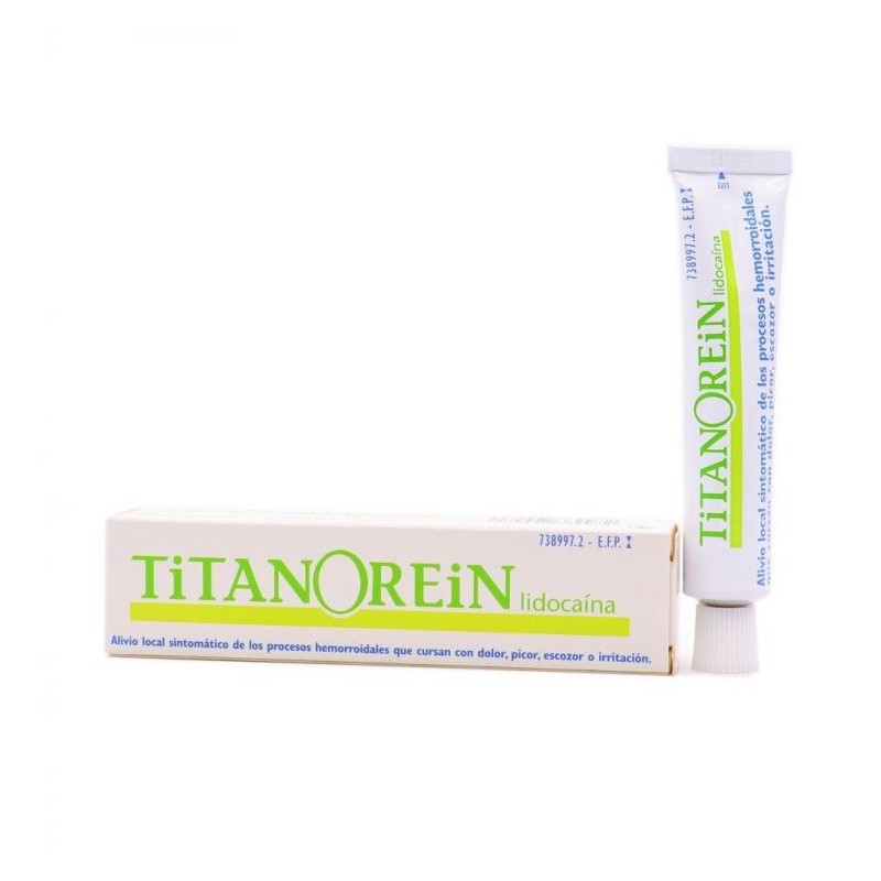 TITANOREIN LIDOCAINA CREMA RECTAL 20 G