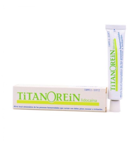 TITANOREIN LIDOCAINA CREMA RECTAL 20 G