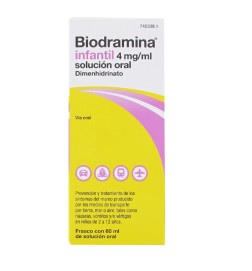 BIODRAMINA INFANTIL 4 MGML SOLUCION ORAL 60 ML