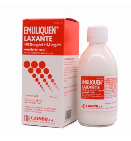 EMULIQUEN LAXANTE EMULSION ORAL 230 ML