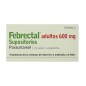 FEBRECTAL ADULTOS 600 MG 6 SUPOSITORIOS