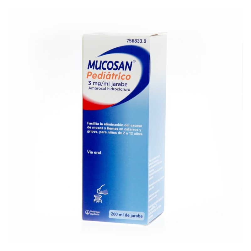 MUCOSAN PEDIATRICO 3 MGML JARABE 200 ML