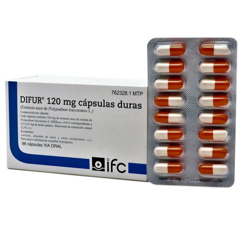 DIFUR 120 MG 96 CAPSULAS