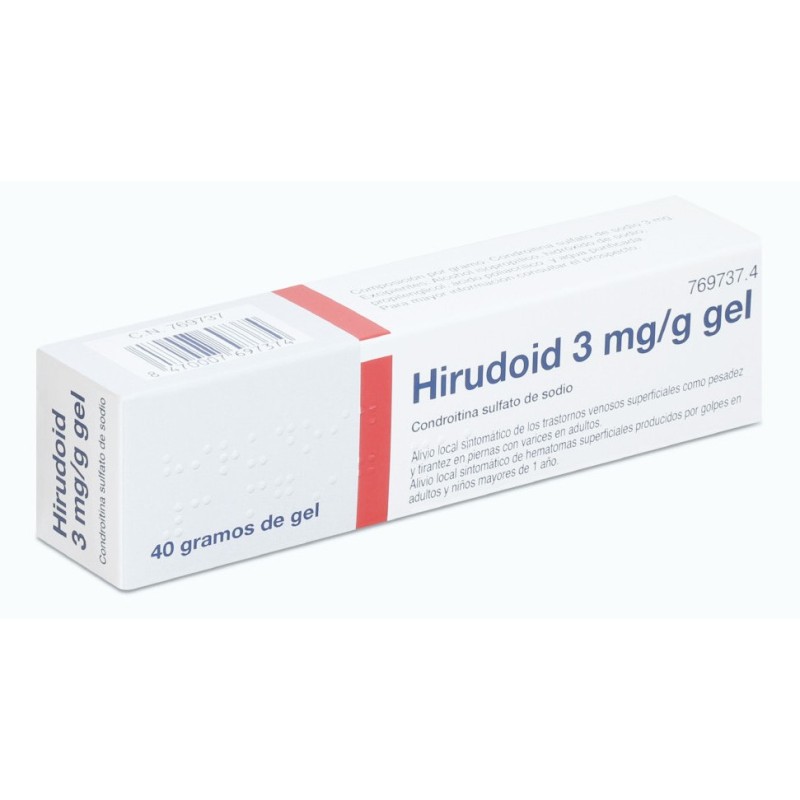 HIRUDOID 3 MGG GEL TOPICO 40 G