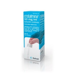 CRISTALMINA 10 MGML SOLUCION TOPICA 1 FRASCO 25