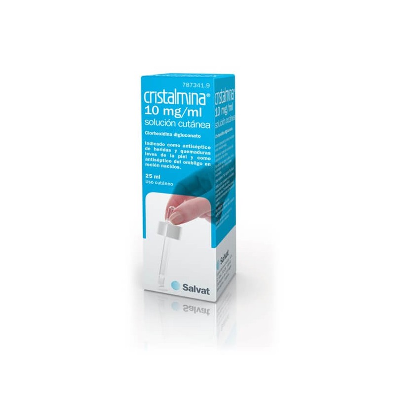 CRISTALMINA 10 MGML SOLUCION TOPICA 1 FRASCO 25