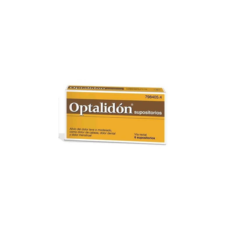 OPTALIDON 50075 MG 6 SUPOSITORIOS