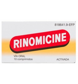 RINOMICINE ACTIVADA 10 COMPRIMIDOS