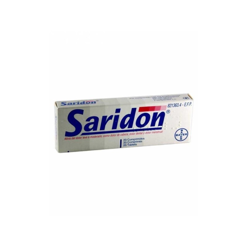 SARIDON 20 COMPRIMIDOS