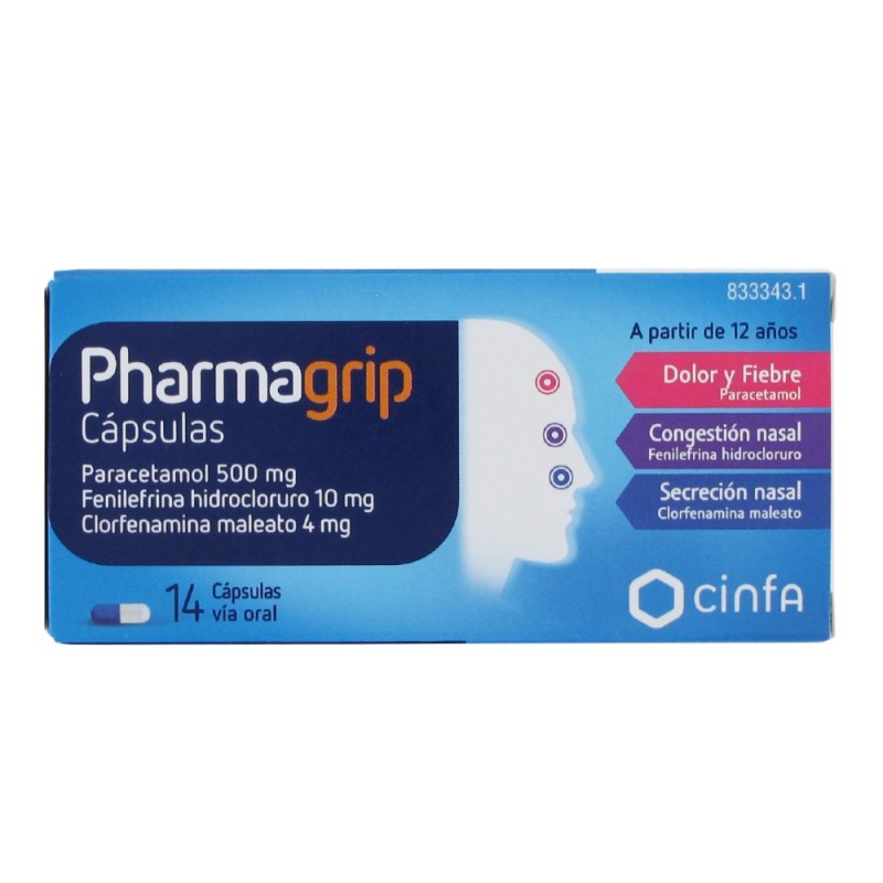 PHARMAGRIP 14 CAPSULAS