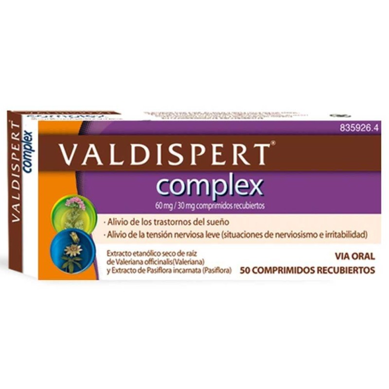 VALDISPERT COMPLEX 50 COMPRIMIDOS