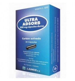 ULTRA ADSORB 200 MG 30 CAPSULAS