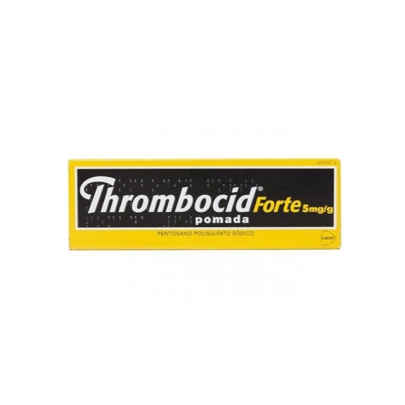THROMBOCID FORTE 5 MGG POMADA 1 TUBO 60 G