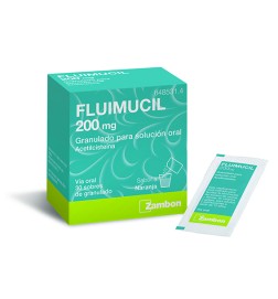 FLUIMUCIL 200 MG 30 SOBRES GRANULADO