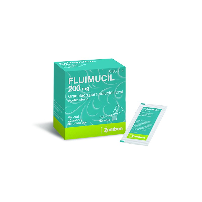 FLUIMUCIL 200 MG 30 SOBRES GRANULADO
