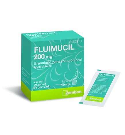 FLUIMUCIL 200 MG 30 SOBRES GRANULADO