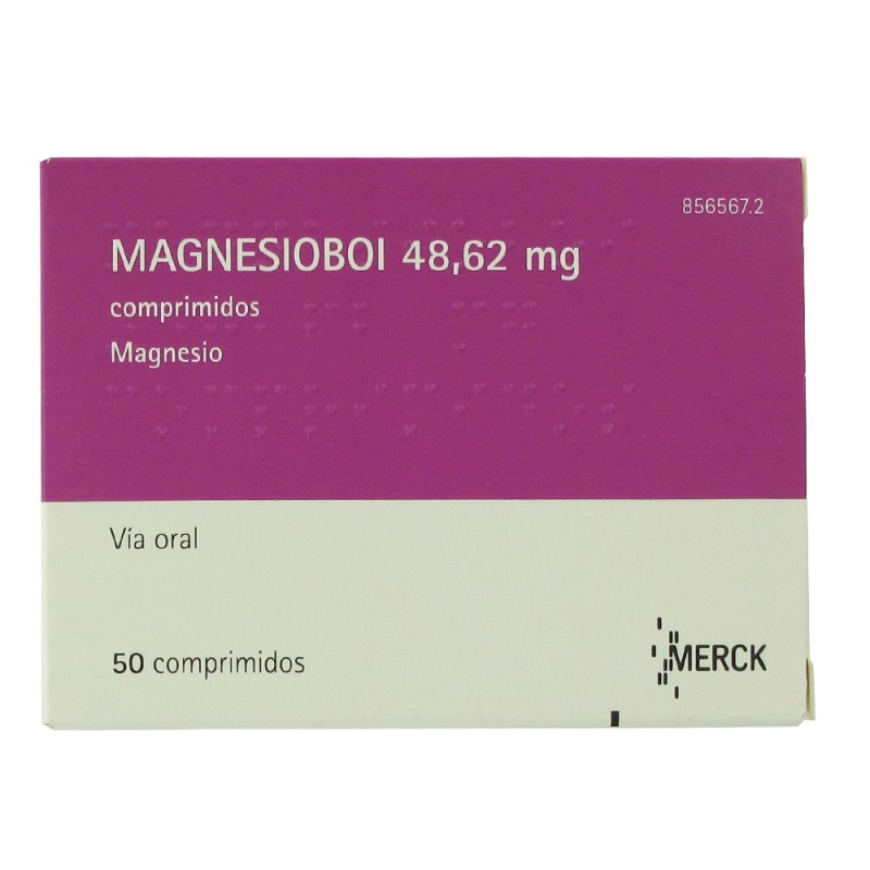 MAGNESIOBOI 40485 MG 50 COMPRIMIDOS