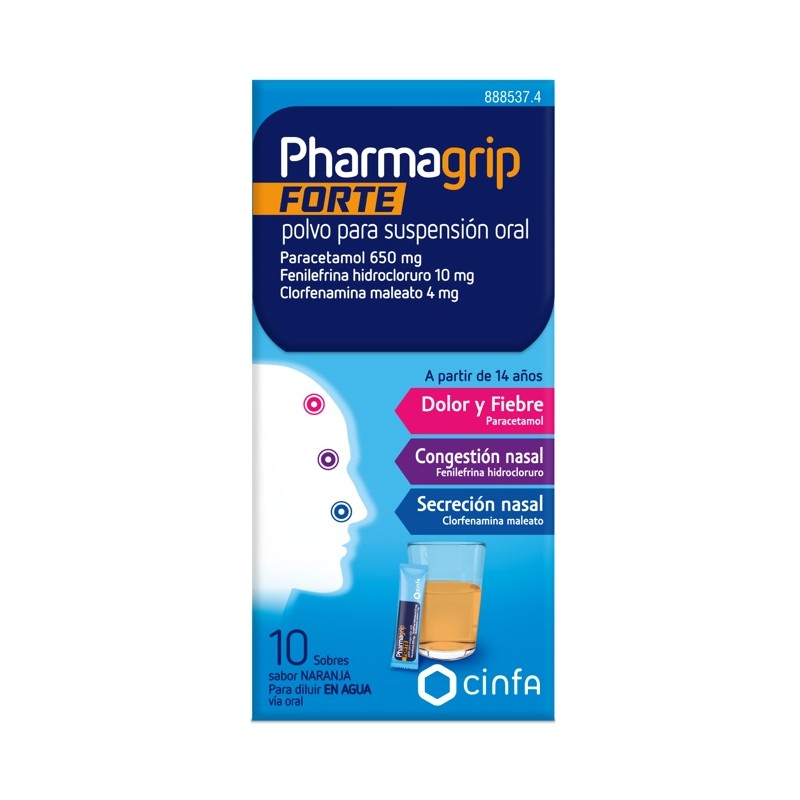 PHARMAGRIP FORTE 10 SOBRES