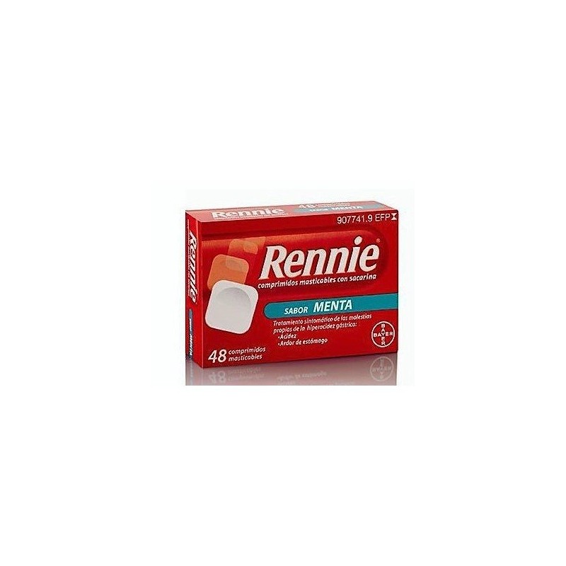 RENNIE 48 COMPRIMIDOS MASTICAB C SACARINA MENTA