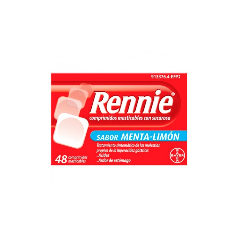 RENNIE 48 COMPRIMIDOS MASTICABLES C SACAROSA