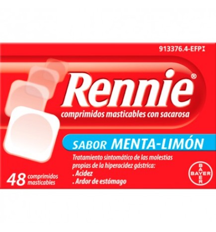 RENNIE 48 COMPRIMIDOS MASTICABLES C SACAROSA