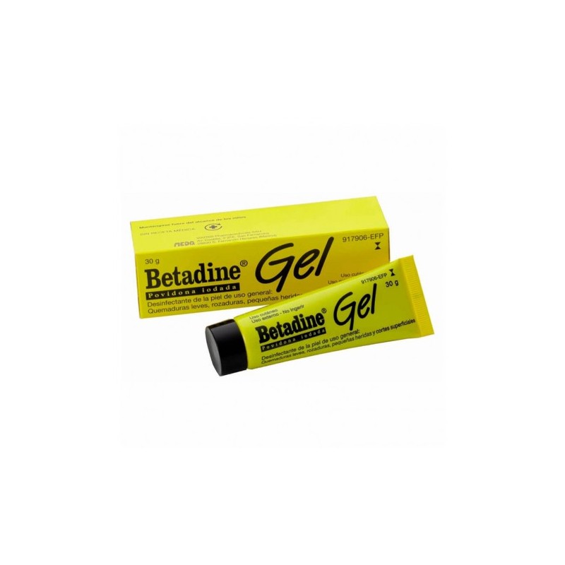 BETADINE 100 MGG GEL TOPICO 30 G