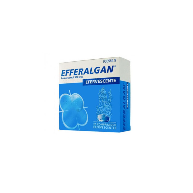 EFFERALGAN 500 MG 20 COMPRIMIDOS EFERVESCENTES