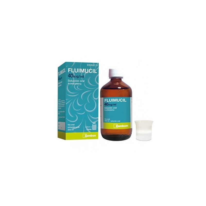 FLUIMUCIL 40 MGML SOLUCION ORAL 200 ML