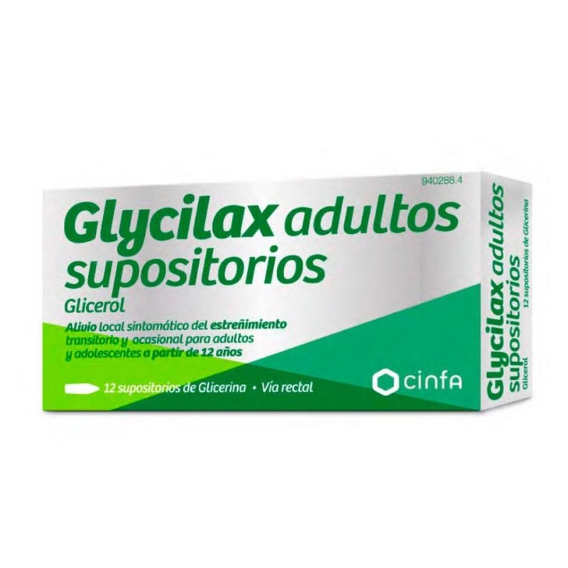 SUPOSITORIOS GLICERINA GLYCILAX ADULTOS 331 G 1