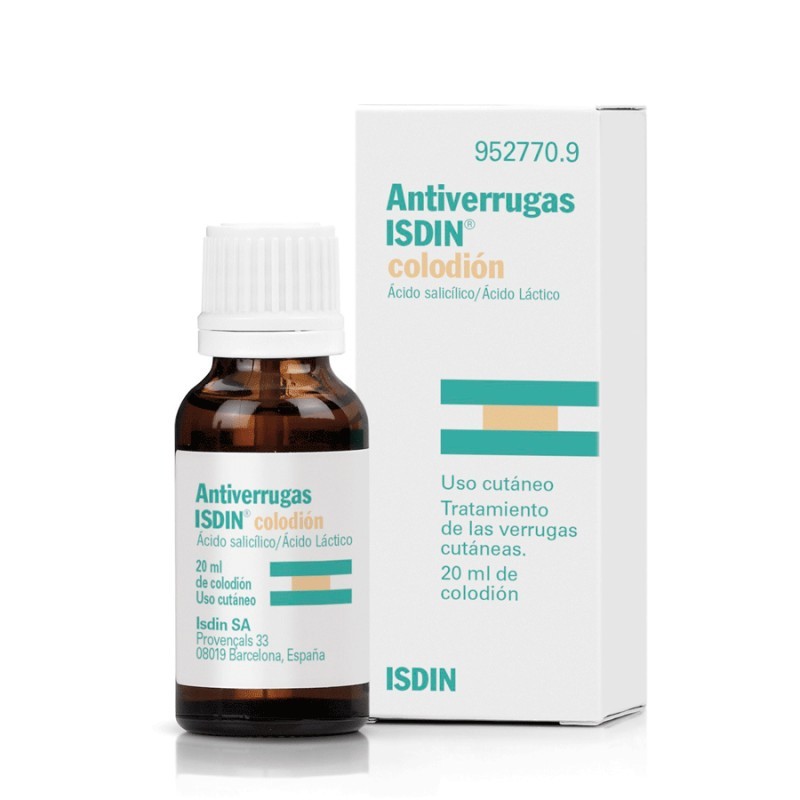 ANTIVERRUGAS ISDIN SOLUCION TOPICA 20 ML