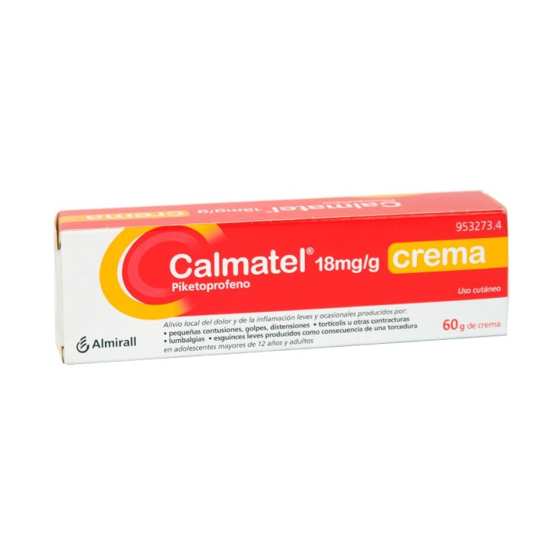CALMATEL 18 MGG CREMA 60 G