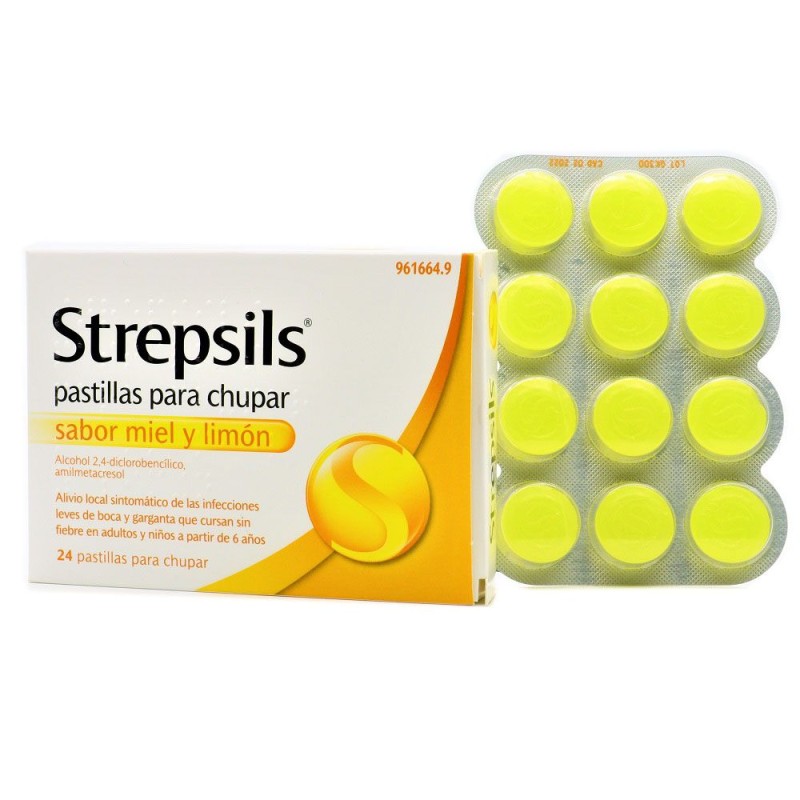 STREPSILS 24 PASTILLAS MIELLIMON