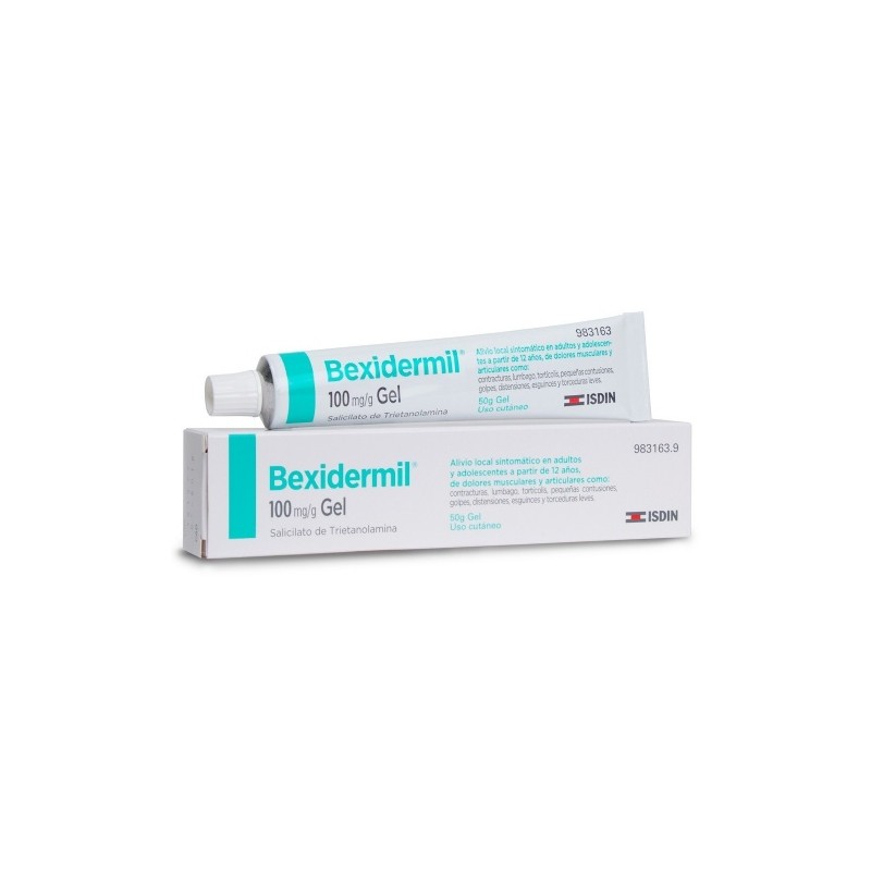 BEXIDERMIL 100 MGG GEL TOPICO 50 G