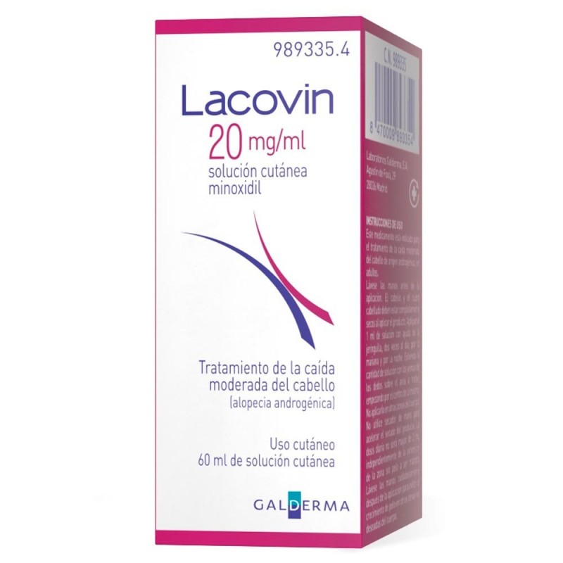 LACOVIN 20 MGML SOLUCION CUTANEA 1 FRASCO 60 ML