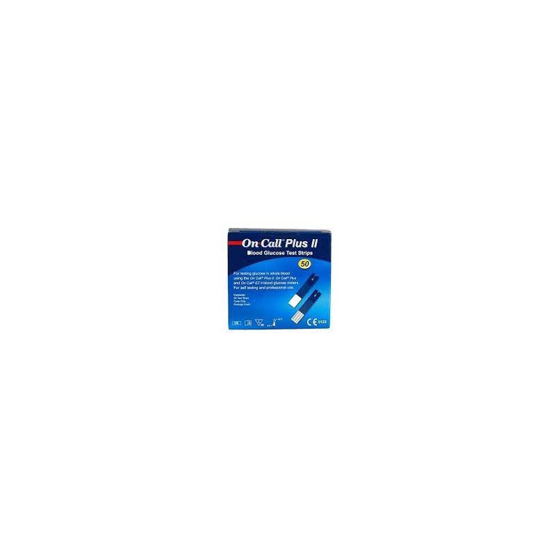 TIRAS REACTIVAS GLUCEMIA ON CALL PLUS GLUCO 50UN