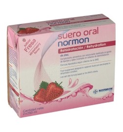 SUERO ORAL NORMON FRESA 250 ML 2 U
