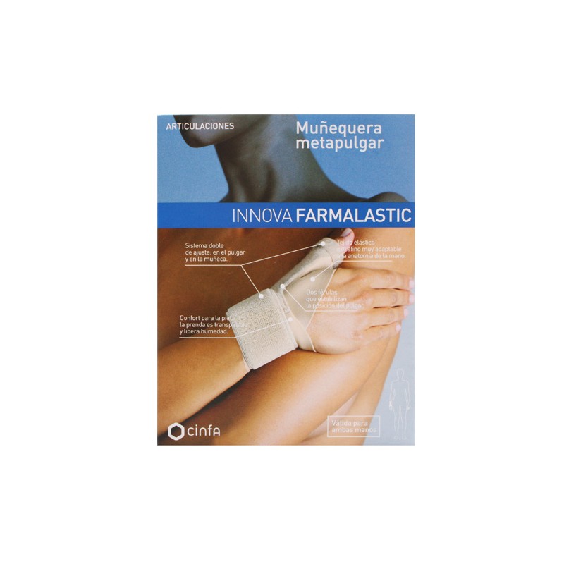 MUÑEQUERA METAPULGAR INNOVA FARMALASTIC T 2