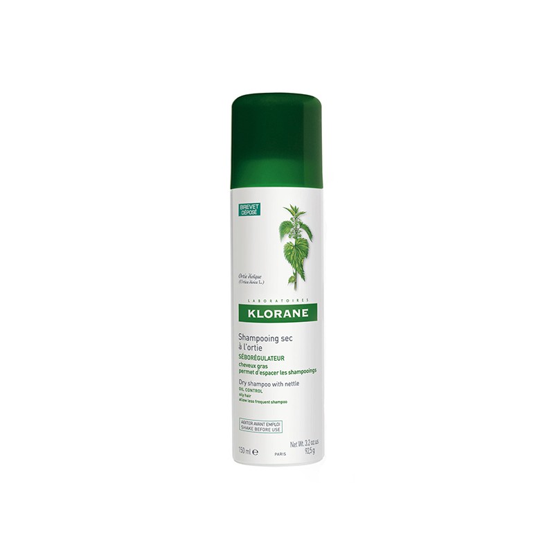 KLORANE CHAMPU SECO EXTRACTO ORTIGA 150ML