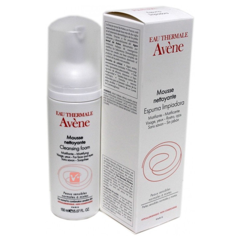 AVENE ESPUMA LIMPIADORA 150 ML
