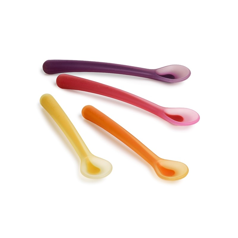 SUAVINEX CUCHARA SILICONA 4M