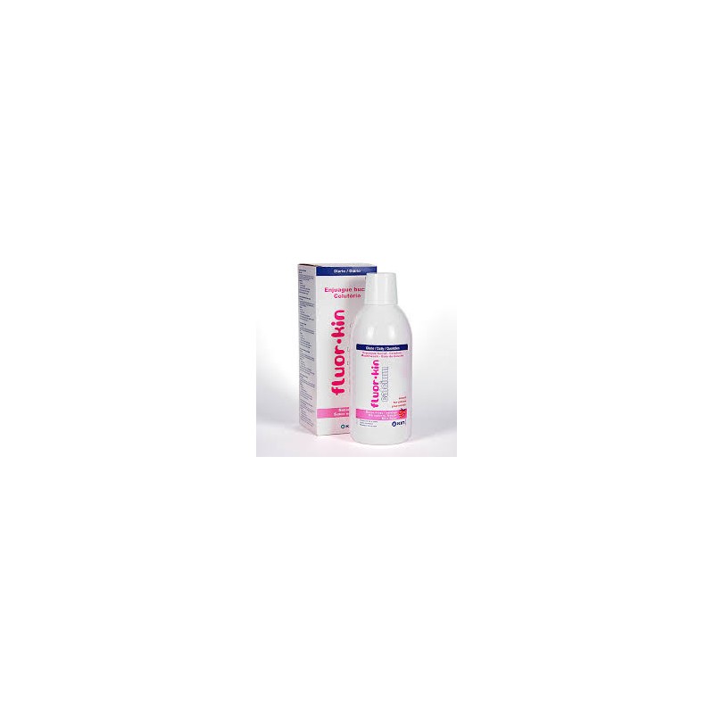 FLUOR KIN CALCIUM 500ML FRESA 5 AÑOS