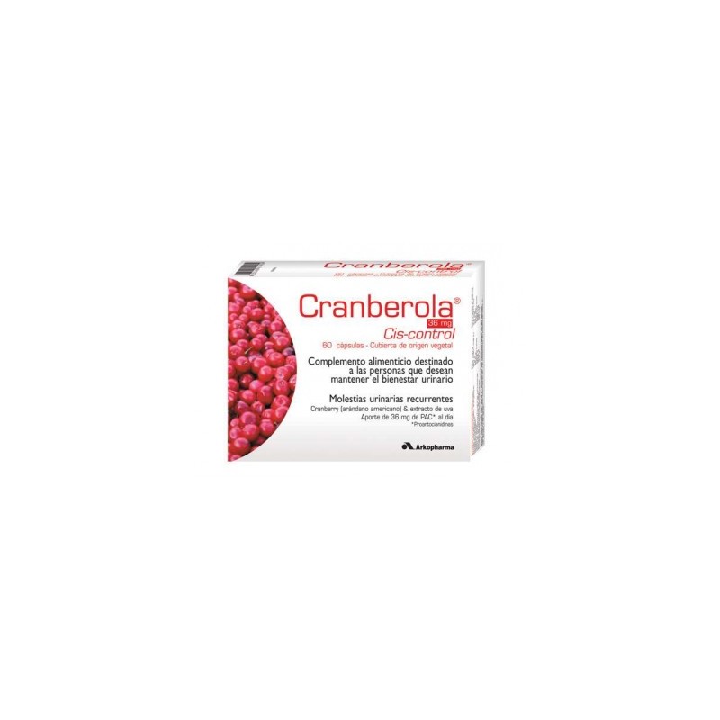 CIS CONTROL CRANBEROLA 140 MG 120 CAPS ARKOPHARM