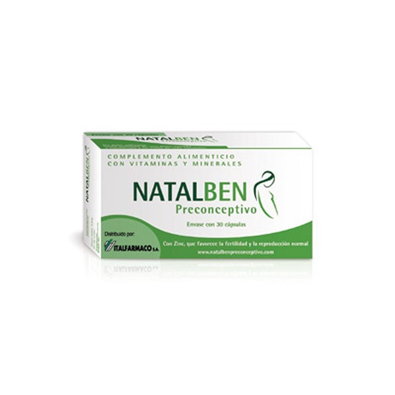 NATALBEN PRECONCEPTIVO 30 CAPS