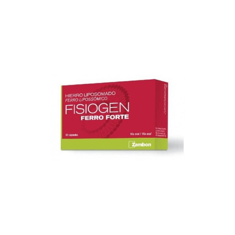 FISIOGEN FERRO FORTE 30 CAPSULAS