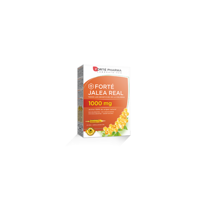 FORTE JALEA REAL 1000 MG 20 AMPOLLAS 10 ML