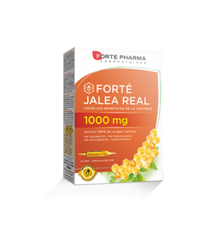 FORTE JALEA REAL 1000 MG 20 AMPOLLAS 10 ML