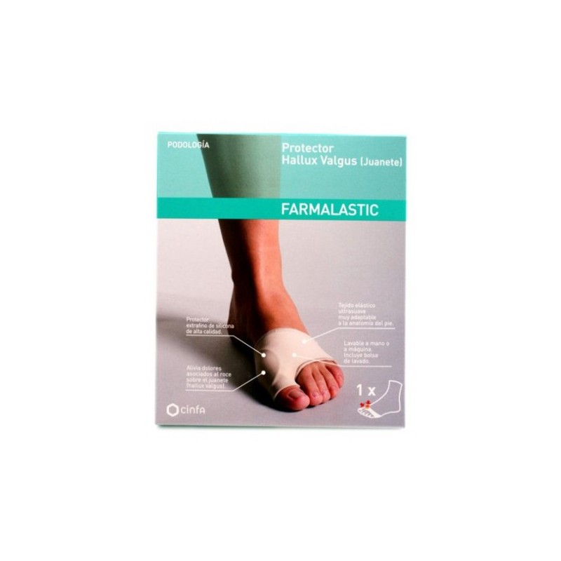 CORRECTOR JUANETES HALLUX VALGUS FARMALASTIC GEL